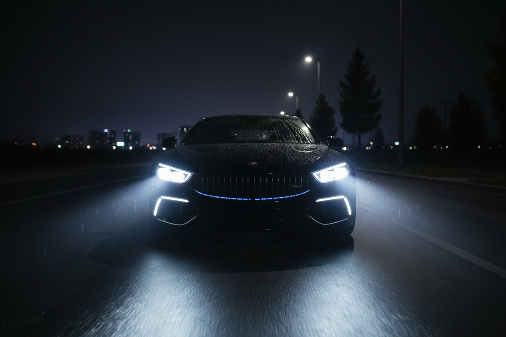 Premium LED Headlight Bulbs – 1 Year Shop Warranty | QAR 110