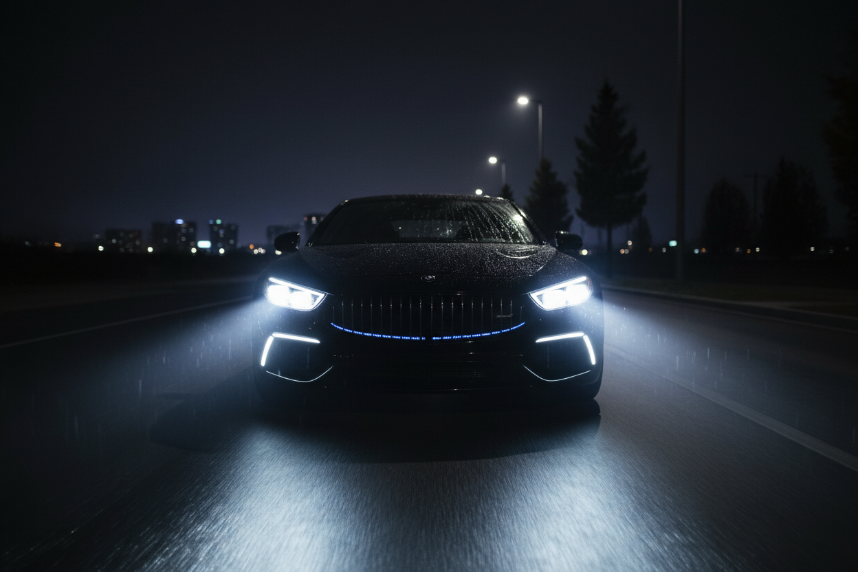 Premium LED Headlight Bulbs – 1 Year Shop Warranty | QAR 110